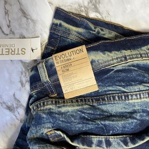 Evolution In Design Denim Stretch Jeans